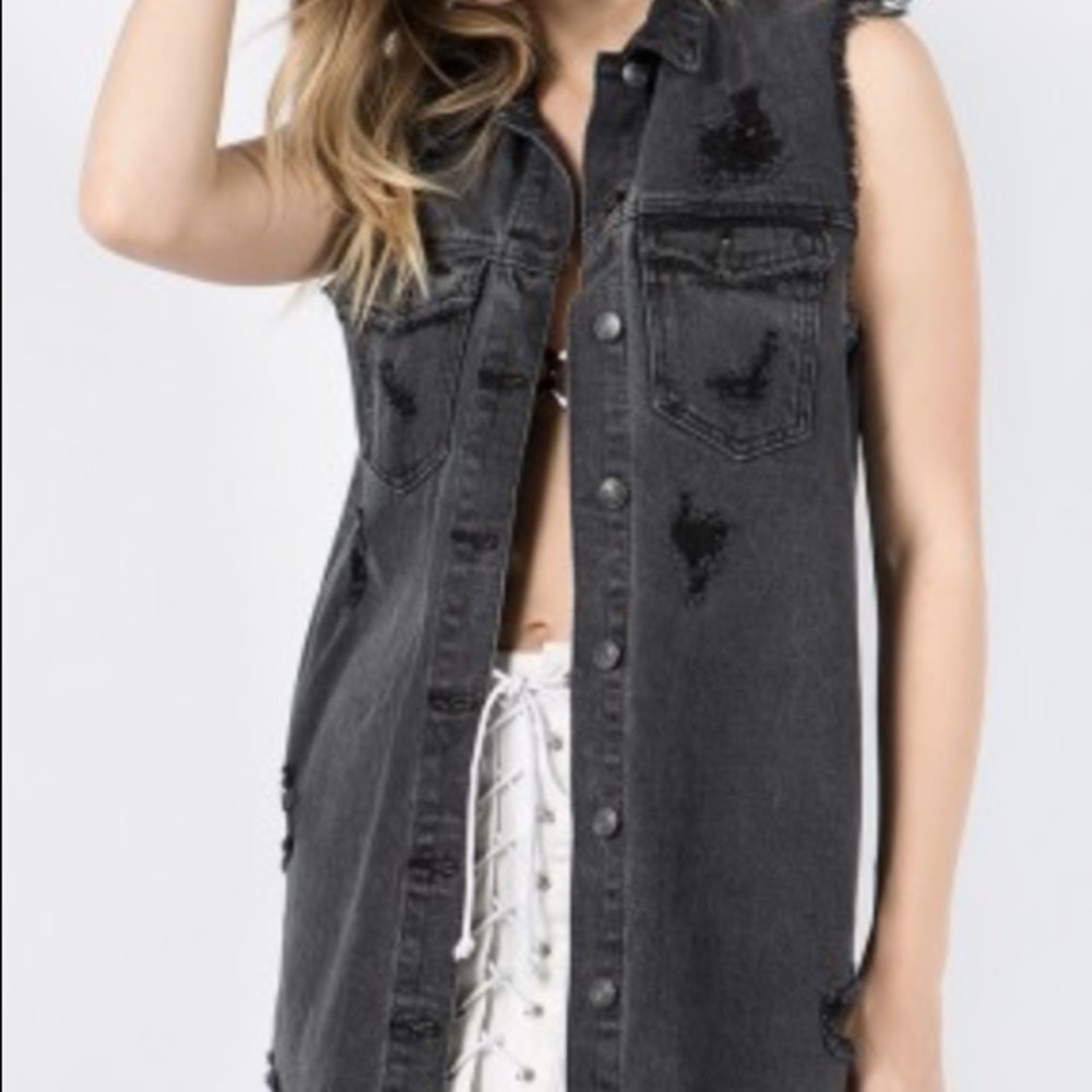 Denim Vest
